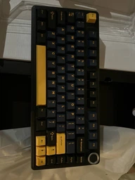 Клавиатура беспроводная AULA F75 +наклейки укр, рос, игровая,RGB ,Hot Swap,3 режима подключения,80 клавиш, механическая фото от покупателей 1