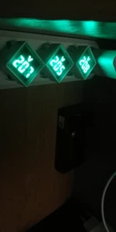 Сетевой цифровой вольтметр в розетку AC230V Green Display 50-500V EU White (500307)