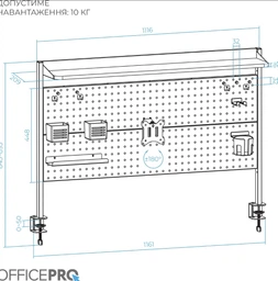 Настольный органайзер OfficePro DS292B Black фото от покупателей 6