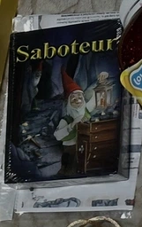 Настільна гра Саботер гноми-шкідники Saboteur (коробка англійською, правила українською)