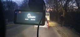 Автомобільний відеореєстратор з WI_FI та GPS HOCO DV12 2K реєстратор з камерою заднього виду Сірий