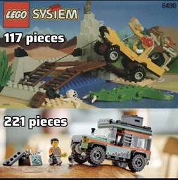 Конструктор Лего Сити Джип Горный внедорожник 4x4 Горный трак Lego City 60447