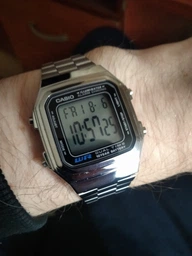 Мужские часы CASIO A178WA-1A фото от покупателей 2