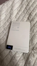 Магнитный павербанк Lexego 10000 mAh Gray PD 20W с беспроводной зарядкой MagSafe портативный внешний беспроводной аккумулятор, батарея магсейф для iPhone Android айфона MWPQ1-10-GR фото от покупателей 18