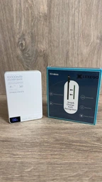 Магнитный павербанк Lexego 10000 mAh Gray PD 20W с беспроводной зарядкой MagSafe портативный внешний беспроводной аккумулятор, батарея магсейф для iPhone Android айфона MWPQ1-10-GR фото от покупателей 16