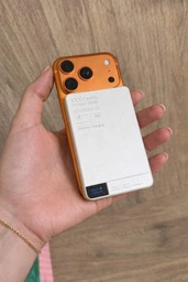 Магнитный павербанк Lexego 10000 mAh Gray PD 20W с беспроводной зарядкой MagSafe портативный внешний беспроводной аккумулятор, батарея магсейф для iPhone Android айфона MWPQ1-10-GR фото от покупателей 12