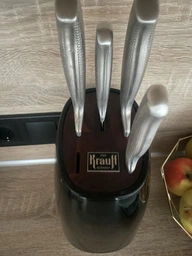 Набір ножів Krauff Ferrox на підставці 5 предметів (29-305-232) фото від покупців 9
