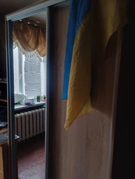 Шафа-купе дводверна MebelStar Стандарт AL ДСП/Дзеркало 160x60x210 см Аляска сірий (MBS-2456)