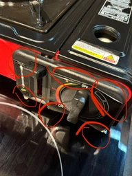 Портативна газова плита Mastertool з п'єзопідпалом у пластиковому кейсі (44-5102) фото від покупців 1