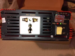 Інвертор напруги Demuda 1000W 12/220V з апроксимованою синусоїдою, 1 універсальна розетка, клемні дроти, Q10 (YT29155) фото від покупців 3