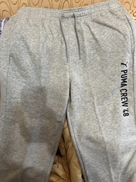 Спортивные штаны для тренировок мужские Puma Graphics 52770304 S Light Gray Heather (4069157565905) фото от покупателей 1