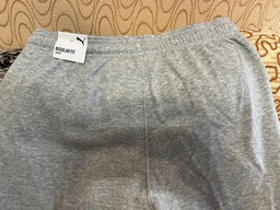 Спортивные штаны для тренировок мужские Puma Graphics 52770304 S Light Gray Heather (4069157565905)