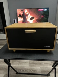 Хлебница Kamille 36*26*23 см из нержавеющей стали и бамбука KM-1123 фото от покупателей 3