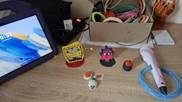 Пластик для 3D ручки набір Еко пластику Smart PLA 3D-PEN filament PLA для 3D-ручок 1.75 мм / 210 метрів (21 колір по 5 м)