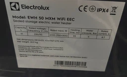 Водонагрівач (бойлер) електричний накопичувальний Electrolux EWH 50 MXM WiFi EEC фото від покупців 18