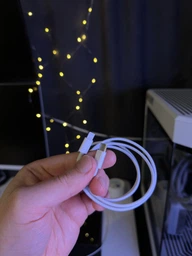 Кабель для быстрой зарядки Type-C to Lightning (USB-C) для айфона 1M шнур для iPhone iPad White фото от покупателей 8