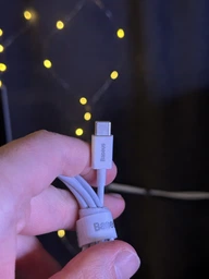 Кабель для быстрой зарядки Type-C to Lightning (USB-C) для айфона 1M шнур для iPhone iPad White фото от покупателей 4
