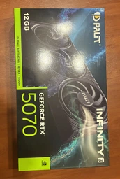 Видеокарта Palit GeForce RTX5070 Infinity 3 12GB GDDR7 (192bit) HDMI/3 x DisplayPort (NE75070019K9-GB2050S) фото от покупателей 3