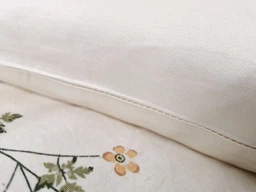 Шовкова наволочка Cat in Bed Vegan (віскоза) 50х70, айворі фото від покупців 2
