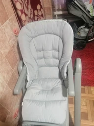 Чехол DavLu к стульчику для кормления Сhicco Polly Progres 5, Relax Серый средний (000143)