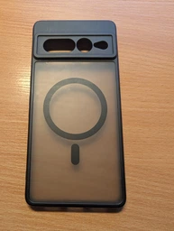 Тонований магнітний чохол AeronGuard з MagSafe для Pixel 7 Pro | Тонкий, ударостійкий, підтримка бездротової зарядки фото від покупців 2