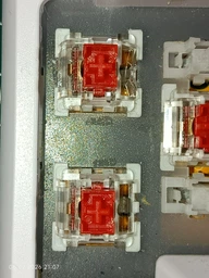 Клавиатура механическая проводная GamePro MK180W Hot-Swap Red Swich TKL RGB White фото от покупателей 5