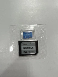 Карта памяти Kioxia MicroSDXC 64GB UHS-I Class 10 Exceria R100MB/s + SD-адаптер (LMEX1L064GG2)