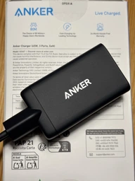 Мережевий зарядний пристрій Anker 65W для iPhone MacBook фото від покупців 2