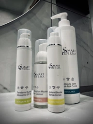Трансдермальний санблок SPF 30 Smart4Derma Acne Derm Active Transdermal Sunblock Sebocontrol Cream 50мл