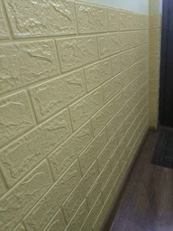 Декоративная 3D панель Sticker Wall самоклейка под кирпич Бирюза 700х770х3мм (002-3) SW-00000573 фото от покупателей 6