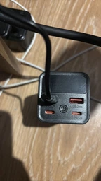 Повербанк умб 30000 mah зі швидкою зарядкою 100 w pd qc Andowl power bank Q-CD1013X1 для ноутбука макбука айпада планшета телефону смартфона 2 type c 2 usb a powerbank зовнішній портативний акумулятор повербанки великої ємності білий фото від покупців 7