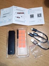 Внешний корпус карман для SSD M.2 NVMe и SATA USB 3.2 Gen 2 – 10Гбит/с – игровой адаптер переходник бокс для диска NGFF на контроллере RTL9210B фото от покупателей 2