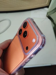 Противоударный чехол для iPhone 17 Pro IPAKY Crystal Series с бортиками Прозрачный фото от покупателей 2