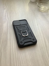 Чохол Camshield з кільцем-підставкою на iPhone 11 синій фото від покупців 4