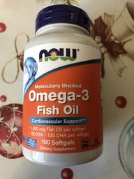 Омега-3 180 ЕПК/120 ДГК Now Foods (Omega-3 180 EPA/120 DHA) 500 желатинових капсул фото від покупців 7