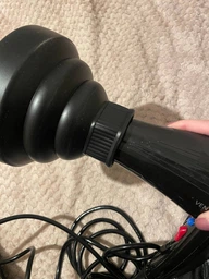 Універсальний складний дифузор для фена Tool силіконова насадка на фен для сушіння волосся та створення локонів, чорний (111166200) фото від покупців 8