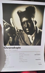 Набір постерів Tyler The Creator / 4 шт А3 / Cherry Bomb, Flower Boy, Igor, Chromakopia / Плакат Тайлер зе крійтер фото от покупателей 2