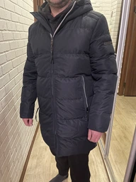 Куртка зимняя мужская Braggart 63303 48 (M) Темно-синяя (br2000001562284) фото от покупателей 1
