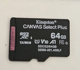 Карта пам'яті microSDXC (UHS-1 U3) Kingston Canvas Select Plus Gen3 1Tb class 10 А1 V30 (R-150MB/s) (SDCS3/1TBSP)