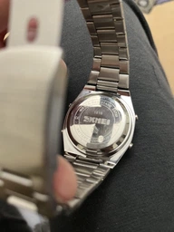Skmei 1816 серебристые мужские наручные часы на стальном браслете белый циферблат фото от покупателей 3