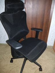 Кресло компьютерное офисное эргономичное OfficePro Atlas Black (OC630-B-B-B) фото от покупателей 12