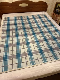 Электропростынь двуспальная 140х160, однозонная, Home Textile Comfort, 9 режимов подогрева+Таймер автоотключения, Турция, голубая, арт.140140 фото от покупателей 2