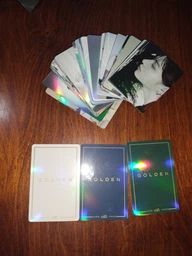 Lomo cards laser Ломо Карты голографические Чон Чонгук (전정국) Jeon Jungkook Golden БТС BTS 55 изображений 4571 фото от покупателей 3
