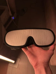 Маска для сна 3D и медитации дышащая повязка breath Brillix на глаза из материала дышащего бирюзовая сон маски повязки (AFT-Green) + Беруши в подарок фото от покупателей 6