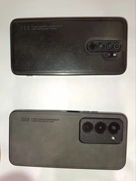 Шкіряний чохол XnE Xiaomi Redmi 15 5G з металевою вставкою Black (43116-2B)