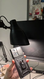 Чохол Hide Shield для Motorola Edge 50 Fusion протиударний бампер з підставкою кільцем Red