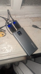 Повербанк 30000 mAh 22.5W Foneng GT300 с LED дисплеем и быстрой зарядкой PD/QC USB-C порт универсальный мощный портативный повербанк 30 000 power bank металлический павербанк для телефона iPhone Samsung роутера планшета фото от покупателей 2