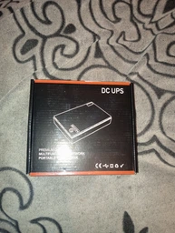 Бесперебойник для роутера UPS 5V, 9V, 12V 10400mAh Павербанк для роутера Wi-Fi (интернета) Черный фото от покупателей 16