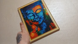 Алмазная мозаика на подрамнике картина стразами 30х40 см DIY Картина (SGLD60987 - S)