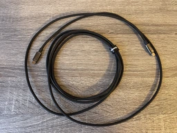 Кабель быстрой зарядки «Type-C to Type-C» Baseus Tungsten Gold 240W PD3.1 2m Fast Charging Data Cable, чёрный фото от покупателей 2